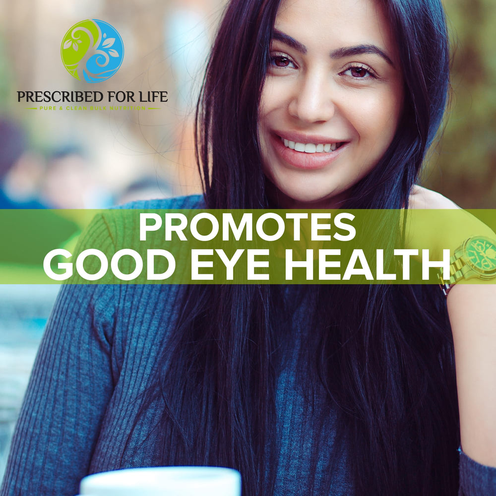 Prescribed For Life riboflavin powder scoop highlights simple dosing