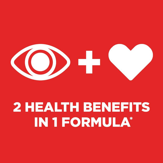 PreserVision AREDS2 CoQ10 softgels close-up highlights daily routine.