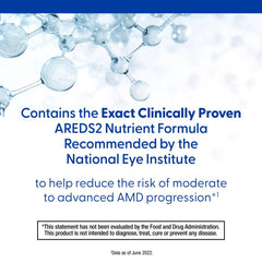 Close-up of PreserVision AREDS2 softgels with smooth texture.