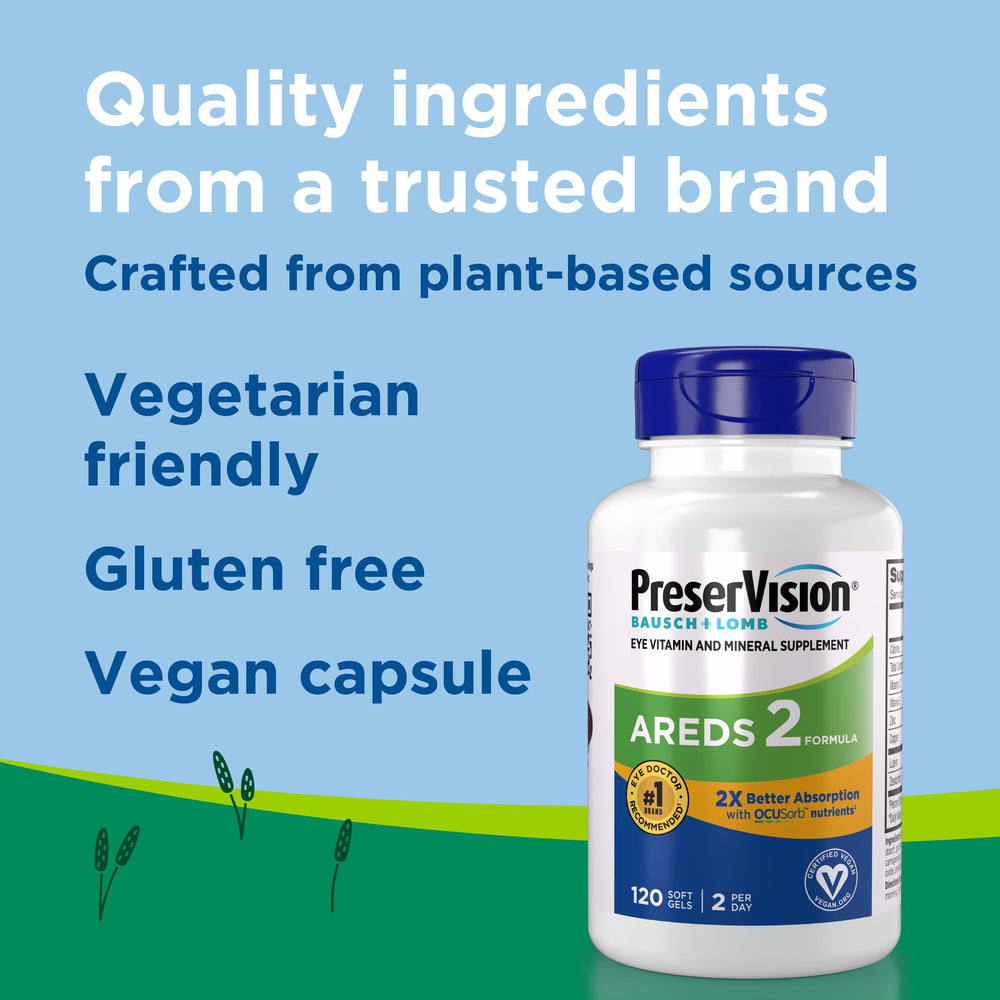 PreserVision OCUSorb absorption graphic illustrating enhanced nutrient uptake
