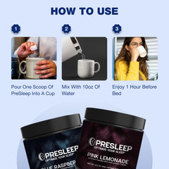 PreSleep scoop and measuring spoon showing precise 15-pill serving