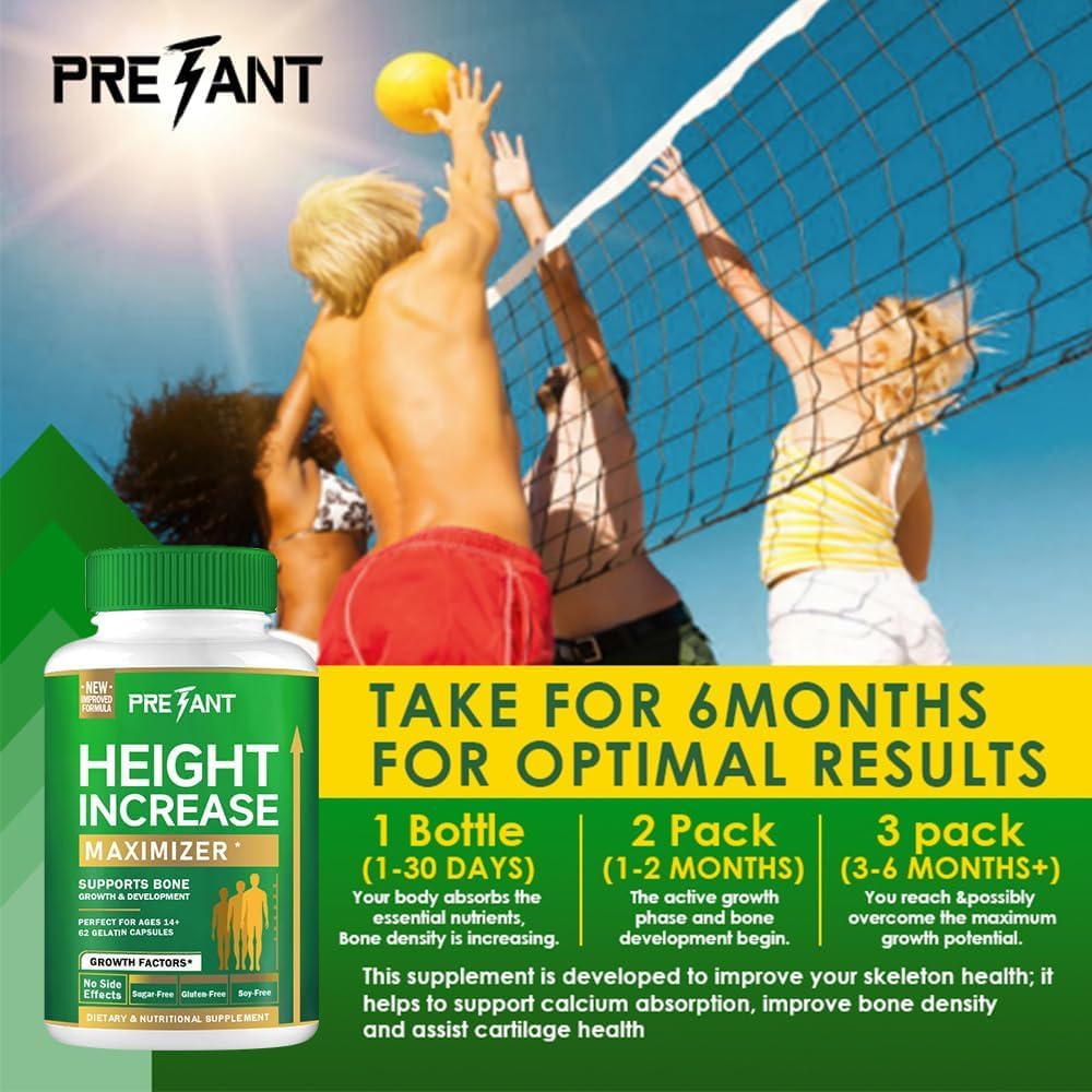 Inside view of PRETANT Growth Capsules tablet illustrating convenient daily dietary supplement.