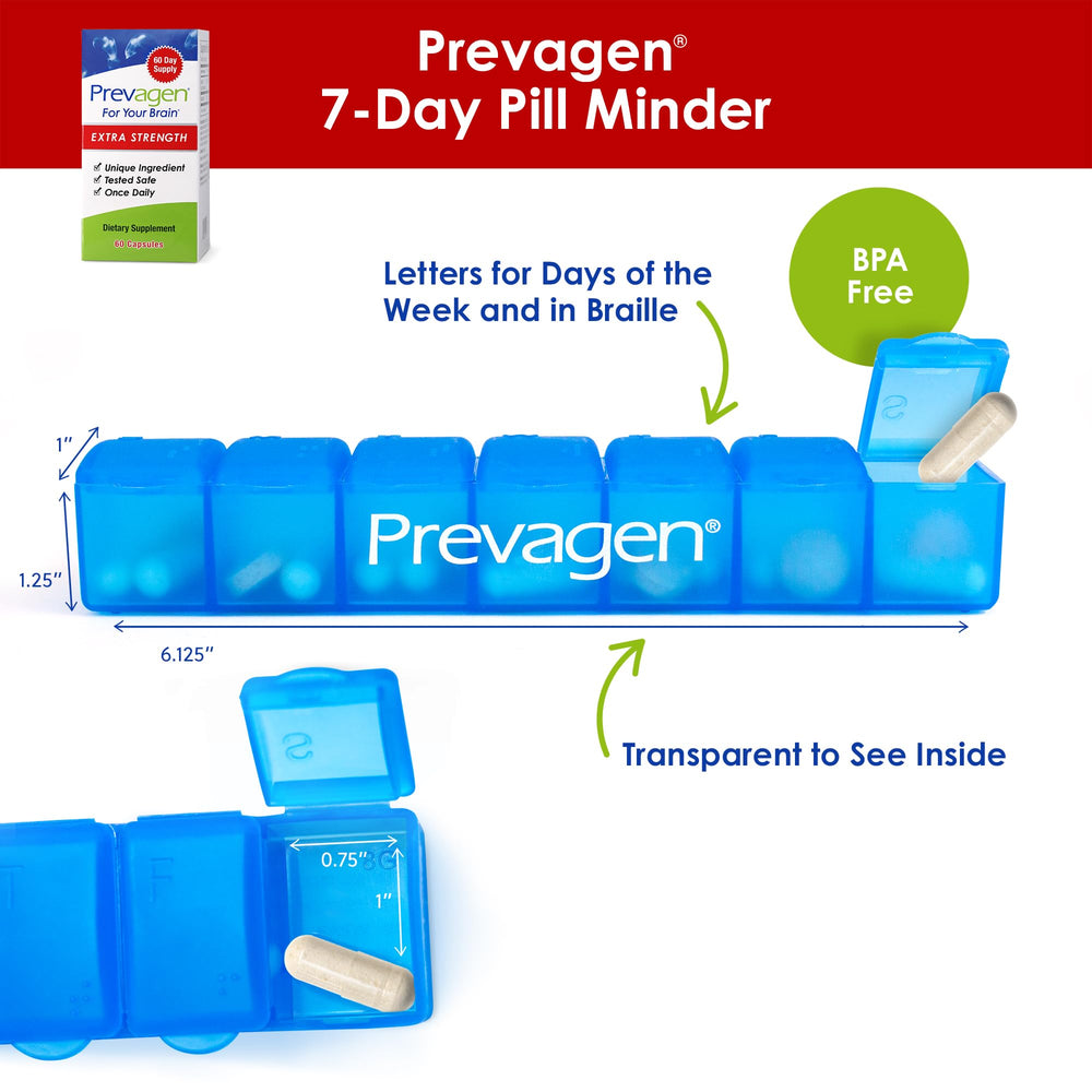 Prevagen Extra Strength BPA-free packaging highlights safe materials.
