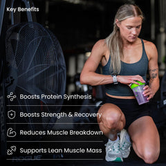 Previnex Muscle Health Plus BCAAs and EAAs visual for amino acid support