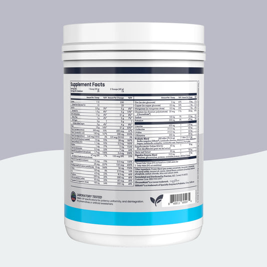 Previnex Nourify Plus scoop with precise serving for post-workout fueling.
