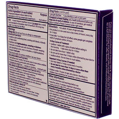 Three-pack Prilosec OTC boxes displayed for all-day protection