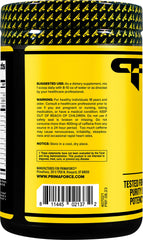 Primaforce grape label details highlight non-GMO and gluten-free claims