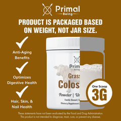 Primal Being colostrum powder USA manufacturing with quality checks.