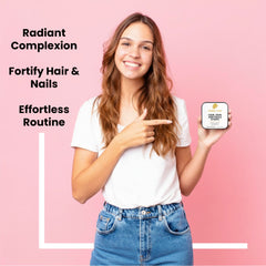 PRIMAL HAIR Biotin Strips fit daily use at work or travel.