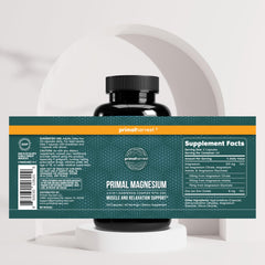 Two-pack packaging emphasizes long-term supplement supply.