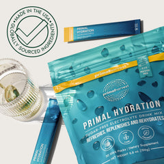 USA-made electrolyte formula with third-party testing seal for quality.