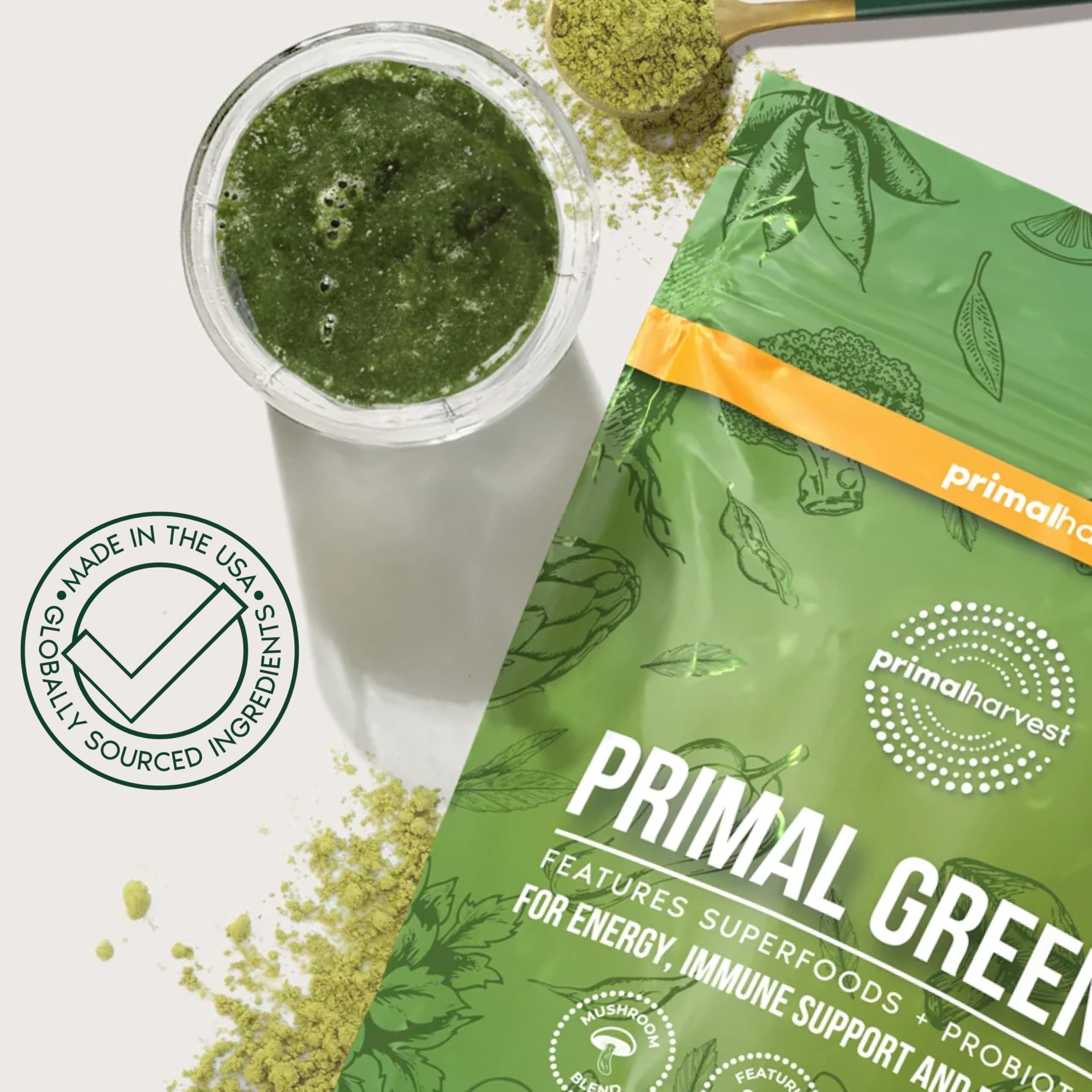 Primal Harvest Made in USA with GMP facility and third-party testing