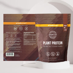 Primal Harvest plant-trio ingredients image highlighting protein source