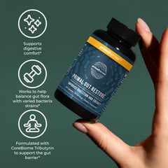 In-hand view of bottle for on-the-go wellness.