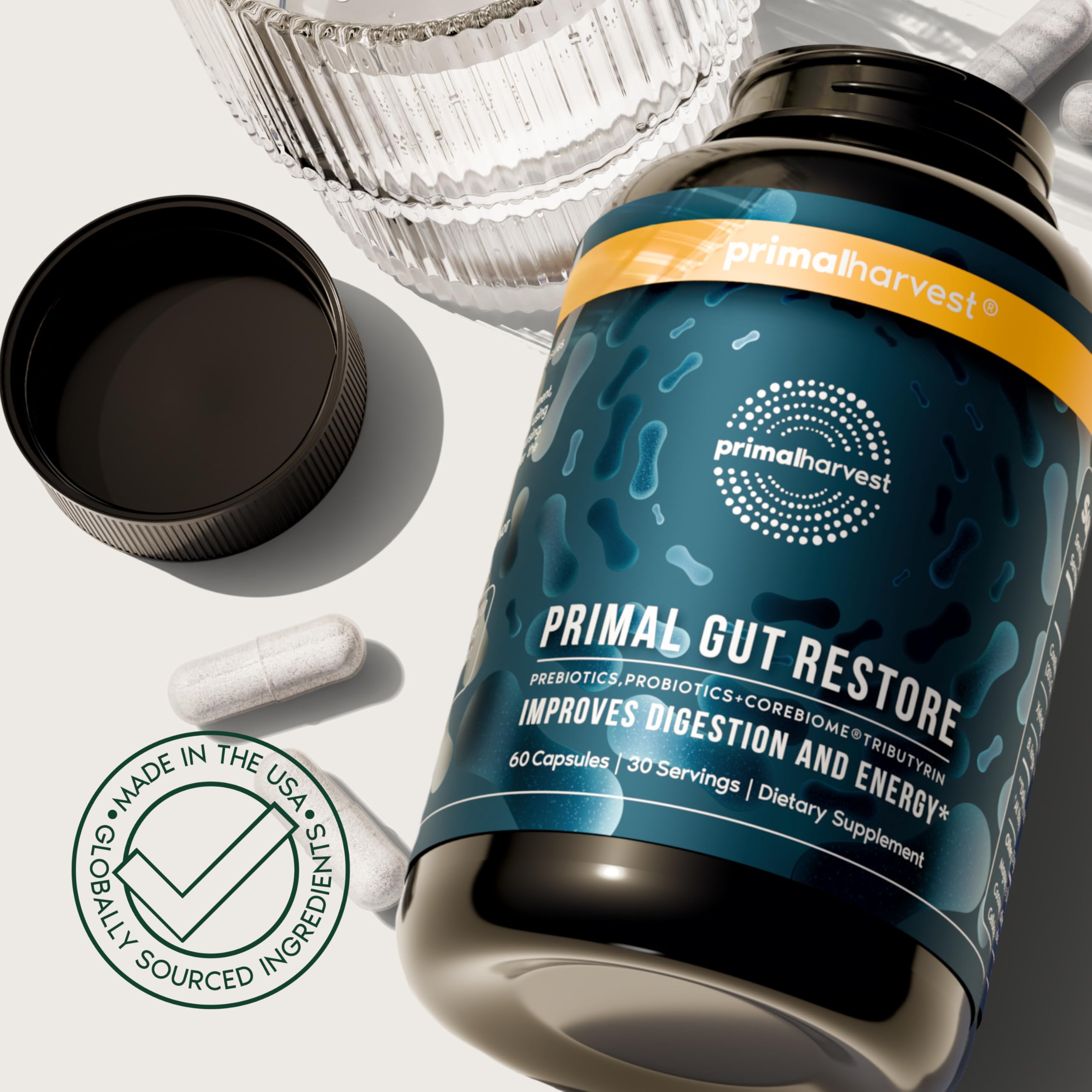 Two-month supply packaging emphasizes value for ongoing support.
