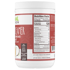 Primal Kitchen collagen powder chocolate coconut in smoothie