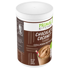 Chocolate coconut color and creamy texture captured in a shake glass.