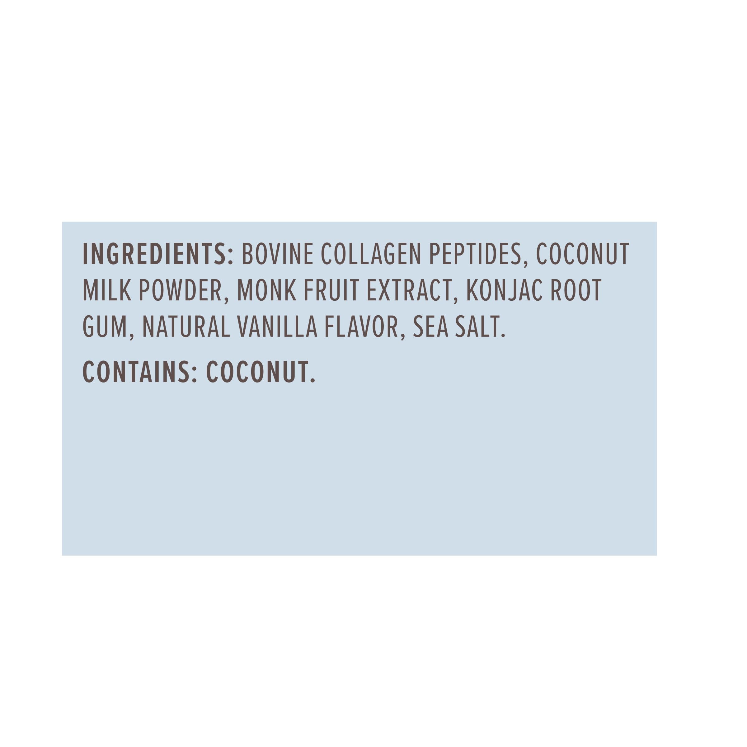 Primal Kitchen Collagen Fuel Vanilla Coconut container beside yogurt for creamy toppings