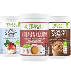 Primal Kitchen collagen powder vanilla coconut for smooth morning coffee