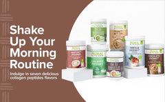 Primal Kitchen Vanilla Coconut Collagen Fuel prepared smoothie in glass showcases tasty wellness boost