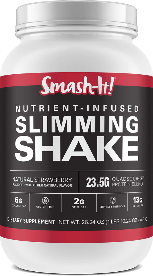 Primal Labs Smash-It bottle front for gluten-free protein support on keto diets.