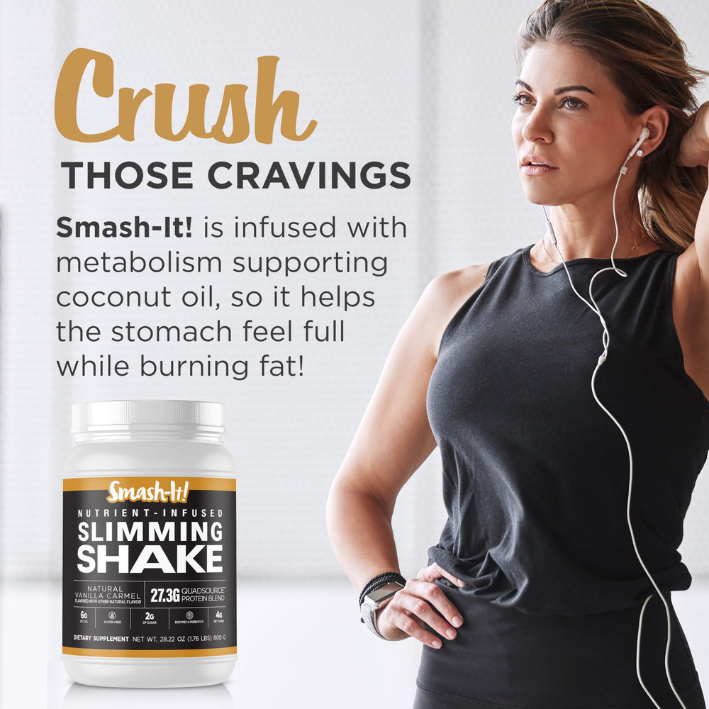 Primal Labs Smash-It low-carb shake glass, keto-friendly option for busy days.
