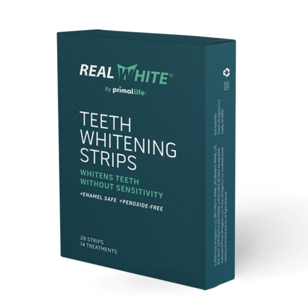 Primal Life Real White Strips travel-pack edition keeps whitening convenient.