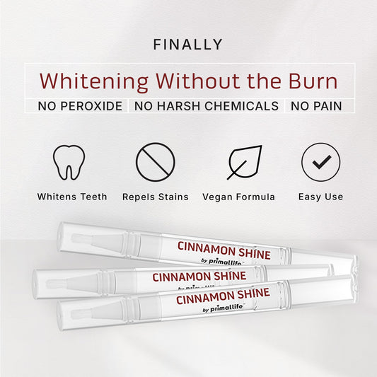 Primal Life Organics Real White Teeth Pen twist to dispense gel for easy use.