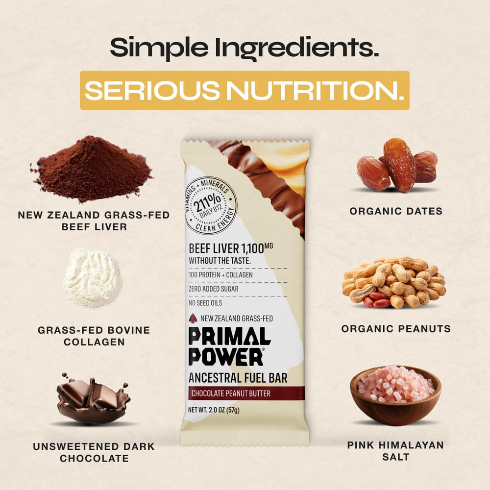Primal Power chocolate-dates pairing masks liver notes for a dessert-like experience.