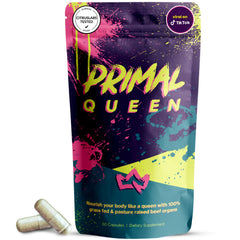 Primal Queen beef liver capsules for daily nutrition support