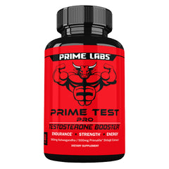 Prime Labs Prime Test Pro bottle front showing daily vitality support.
