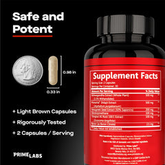 Prime Labs Prime Test Pro DIM ingredient supporting hormonal balance.