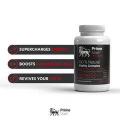 Prime Male Vitality workout scene suggests endurance during training sessions.