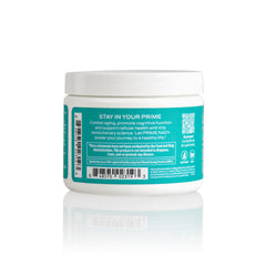 PRIME NAD+ GMP facility icon signaling quality production standards.