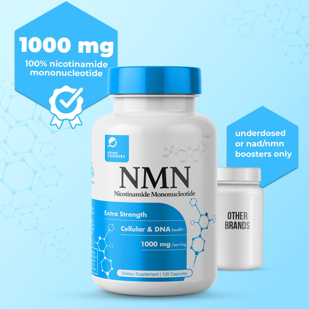 Visualization of NMN stabilization process emphasizing purity and consistency