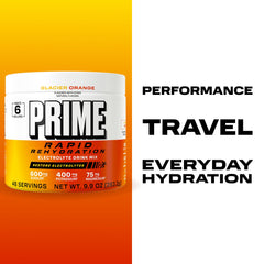 Travel-friendly PRIME tub in a gym bag for easy hydration