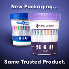 Prime Screen detects 12 substances for comprehensive testing.