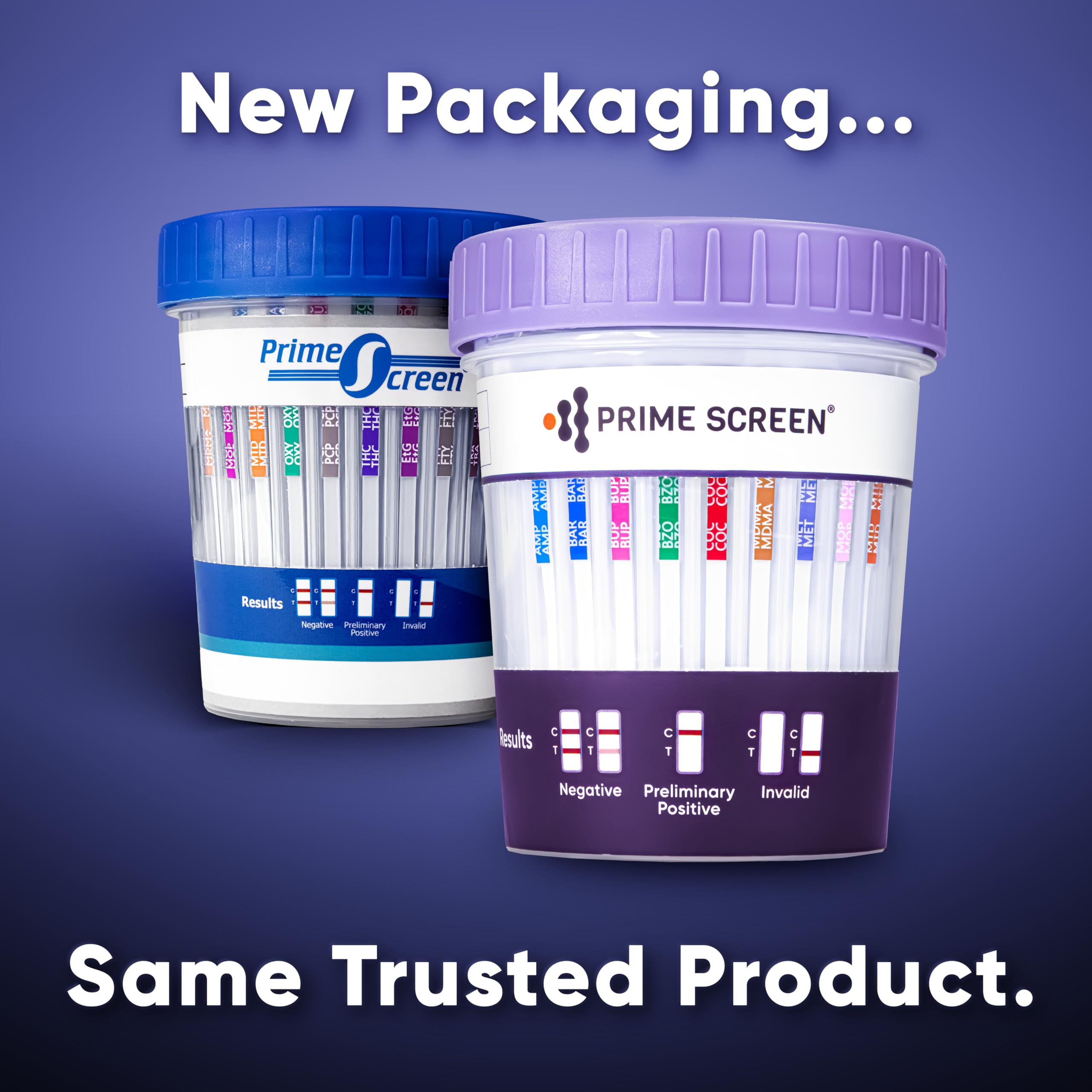 Prime Screen 14-Panel urine test cup quick five-minute reading