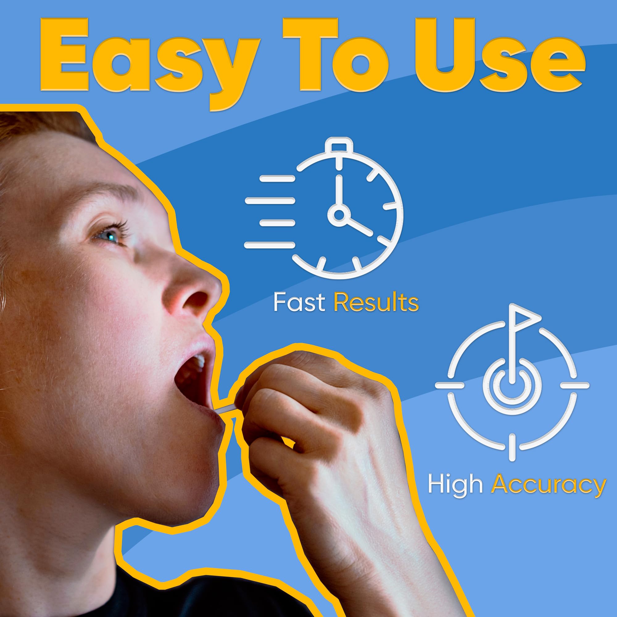 Prime Screen saliva test strip pack for multiple at-home tests and monitoring.