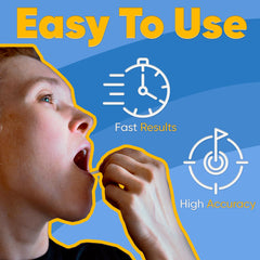 Prime Screen saliva test strip pack for multiple at-home tests and monitoring.