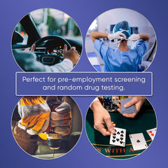 Prime Screen labels and seals keep tests securely stored between uses.