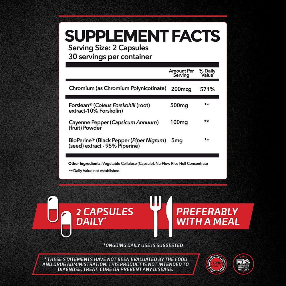 PrimeGENIX CalmLean packaging box with science-backed formula details.