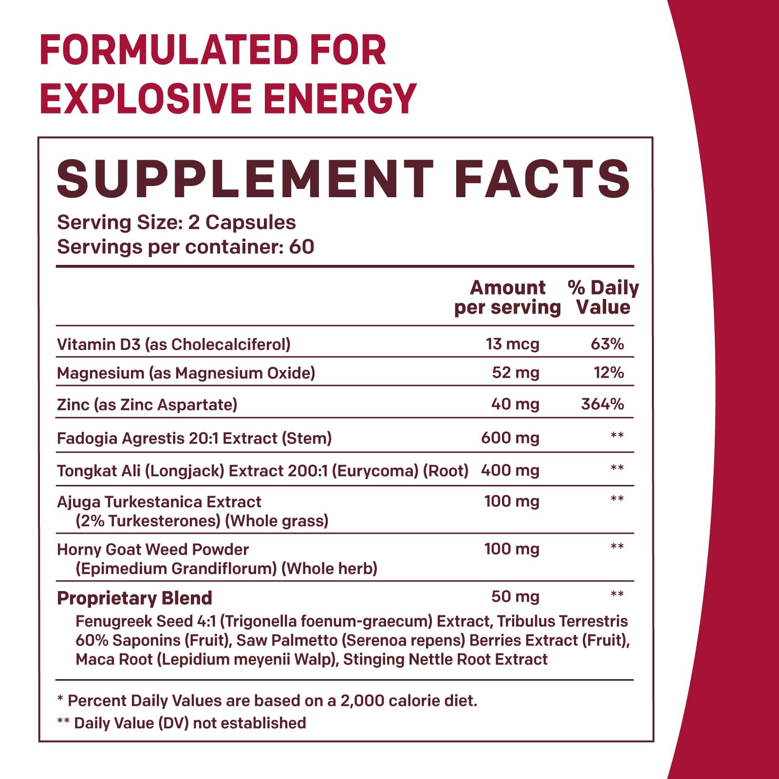 PrimeMD full-ingredient panel showing comprehensive 12-in-1 formula.