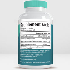 PrimeMD 4-in-1 calcium on pantry shelf for daily wellness.
