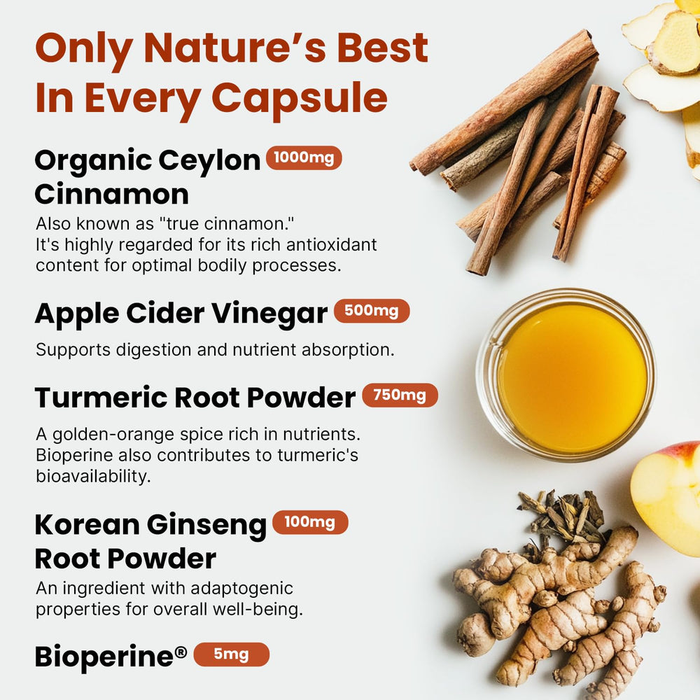 PrimeMD Apple Cider Vinegar blend components on label for digestive-friendly routines.