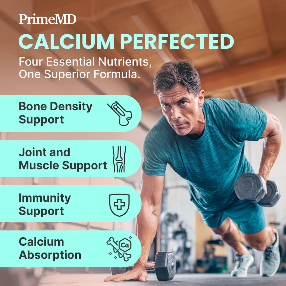 PrimeMD calcium D3 K2 icon conveys gluten-free assurance