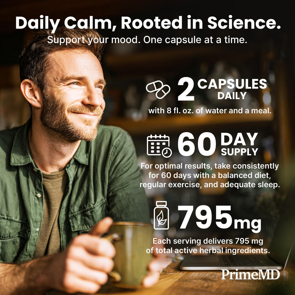 PrimeMD capsules close-up showing dosage and form.