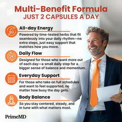 PrimeMD Cinnamon extract bottle highlights potent 10:1 cinnamon.