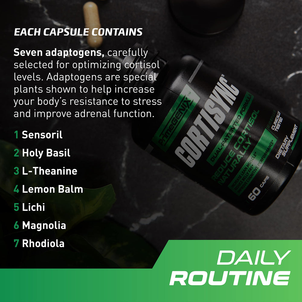 User enjoying daily CortiSync for steady energy and focus at work.