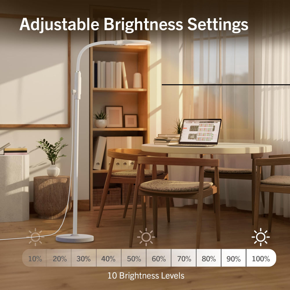 PRIMETEK Light Lamp with adjustable neck directing light precisely